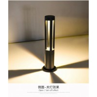 廠家直銷戶外led草坪燈圓柱防水草地燈四面發光花園草地燈定制