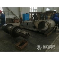 美卓C145顎式破碎機主機架維修