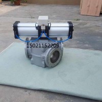 氣動二位三通分配閥，粉料輸送閥、粉體輸送閥