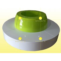 南京圓形展示柜 弧形柜臺制作