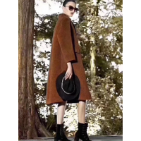 新款女裝沐沐服飾庫(kù)存尾貨資源在線批發(fā)阿爾巴卡19冬女裝大衣