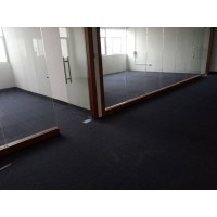 辦公室地毯工程滿鋪地墊拼接方塊臥室酒店客廳防火阻燃拼色地毯