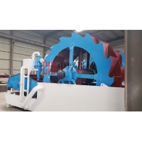 洗砂回收二合一設備 輪斗洗砂機細砂回收機 青州沙廠洗砂機