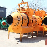 JZM500混凝土攪拌機 滾筒摩擦自落式攪拌機