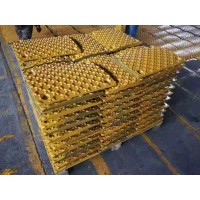 河北北京天津鑄鐵鑄鋼減速帶制作安裝廠家多少錢一米