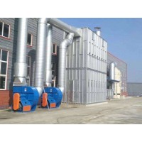 打磨車間立式除塵器 整套工藝流程