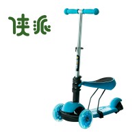 俠派兒童滑板車三合一悍馬閃光輪