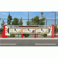 江蘇捷信標牌宣傳欄廣告牌精神堡壘垃圾分類亭