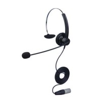 客服耳機(jī)卡農(nóng)接頭合鎂201K專用呼叫中心語音降噪話務(wù)耳麥