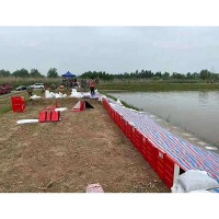 L型紅色塑料防洪擋水板防汛板75公分高防洪板防汛必備天津地區(qū)
