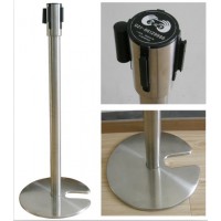 不銹鋼欄桿 護欄圍欄 欄桿座警示帶伸縮隔離帶