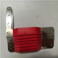 直銷定制異型電鍍樹脂涂層電池銅排連接件