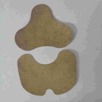 定制綠膠巴布貼頸椎貼膝蓋貼水刺布膏藥布代加工貼牌紅膠