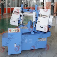 GB4228X可調角度金屬帶鋸床  布局合理_角度鋸切