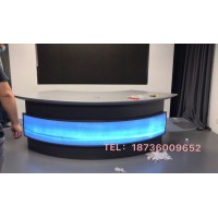 專業演播室播音桌訪談桌高質量