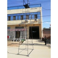 恒龍 接觸網檢修金屬鋼管梯車鐵路梯車廠家直銷