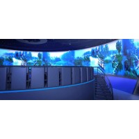 360度幻影成像投影定制弧幕 多媒體全息投影展廳工程