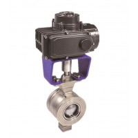 氣動V型對夾球閥-V型調節閥供應商