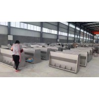 不銹鋼料槽床料槽采食機單面雙面料槽豬用食槽育肥豬料槽