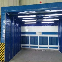 多功能移動伸縮噴漆房 廠家安裝定制