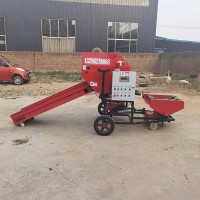 廠家供應秸稈飼料打捆包膜機