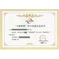 鼓勵小企業生產“精尖特優”產品，走“專精特新”發展之路