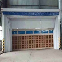 電動伸縮噴漆房 一鍵遙控節省空間