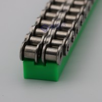 高分子聚乙烯單雙排鏈條導軌可定制UPE耐磨條導向件滑軌