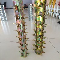 供應不銹鋼燃氣管道防爬刺及落水管道防盜刺廠家定制