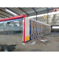 移動伸縮大型噴漆房定制安裝