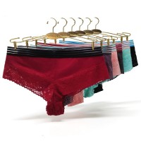 云夢妮外貿棉質女士內褲批發跨境蝦皮亞馬遜速賣通蕾絲女式平角褲