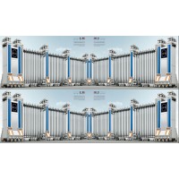 自動伸縮門，河北自動伸縮門廠家