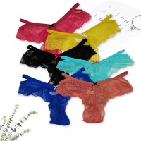 云夢妮外貿現貨女士內褲亞馬遜速賣通蝦皮性感蕾絲女式三角褲批發